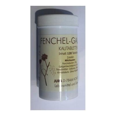 Jura Hildegard Fenchel-Galgant Kautabletten