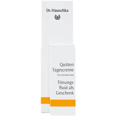 DR.HAUSCHKA Quitten Tagescreme + Tönungsfluid GRATIS