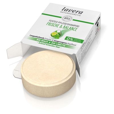 LAVERA festes Pflegeshampoo Frische &amp; Balance