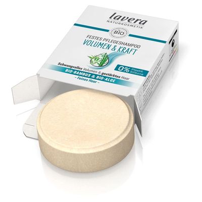 LAVERA festes Pflegeshampoo Volumen &amp; Kraft