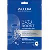 WELEDA Exo Boost Collagen Tuchmaske blauer Enzian